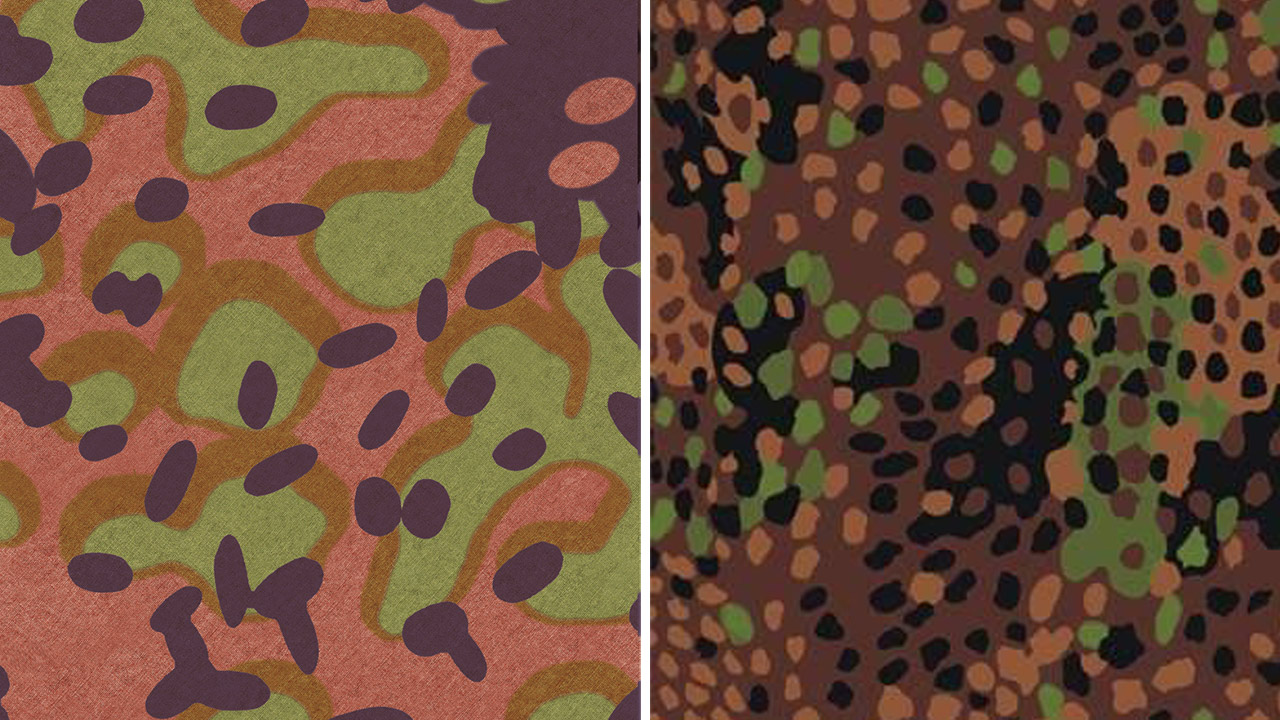 The evolution of Flecktarn camouflage pattern UF PRO